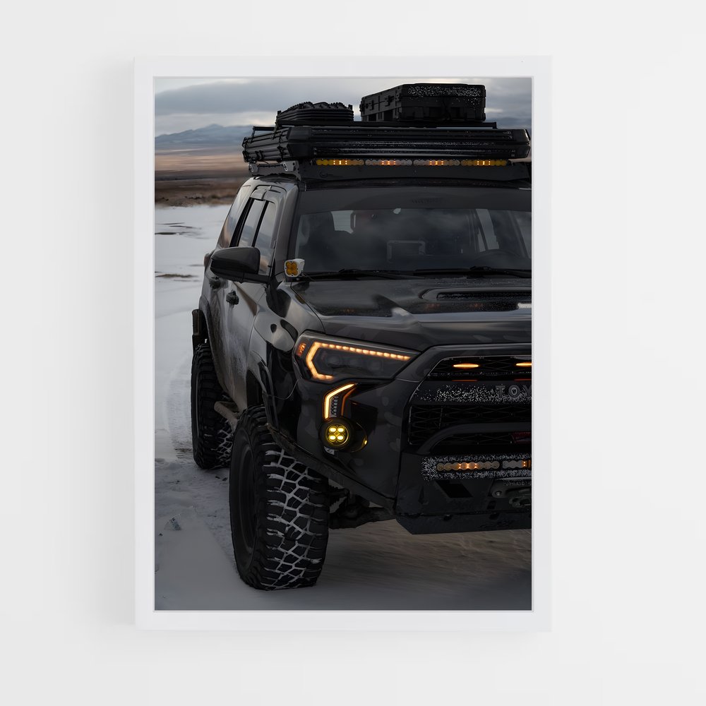 Poster coureur trd pro élégant – affiche Toyota (vue 3)